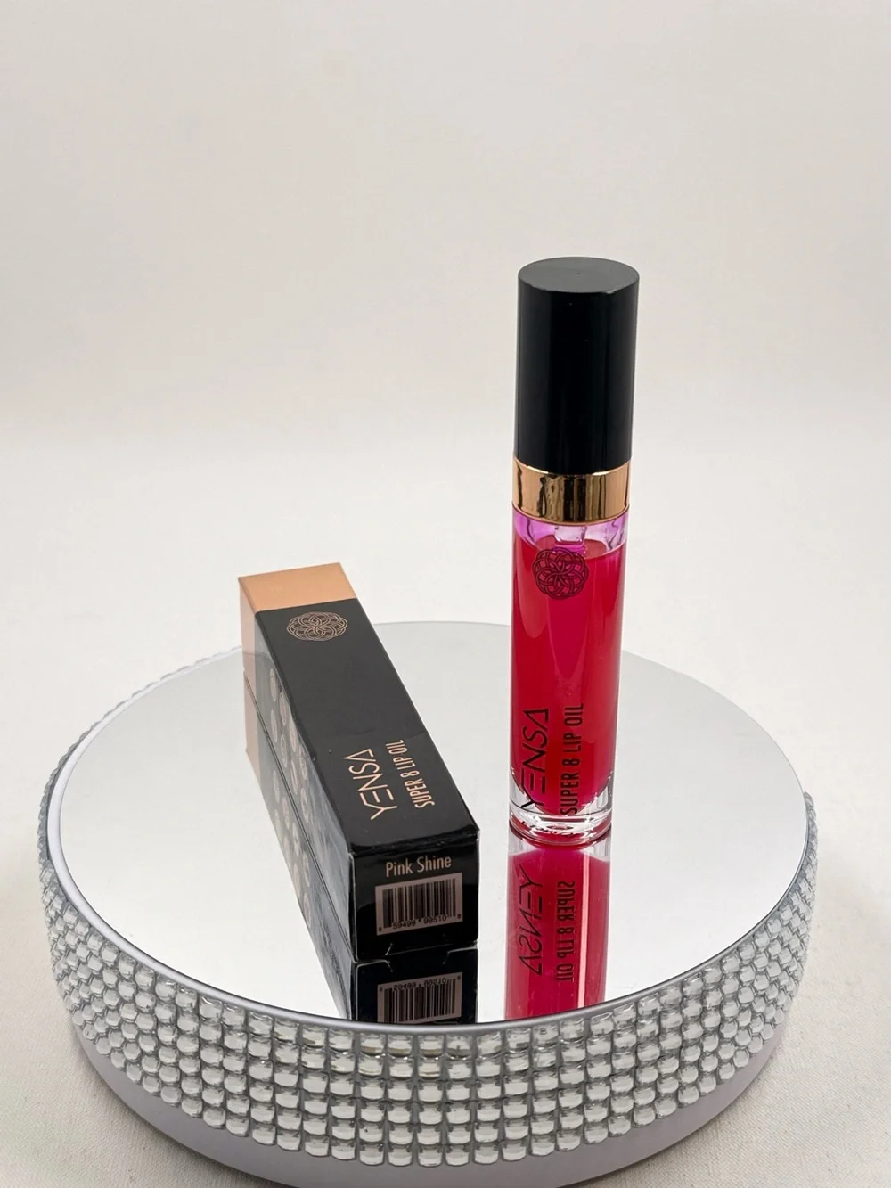 Yensa Super 8 Lip Oil - Pink Shine Full size BNIB 6.8 ml